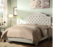 Julia Upholstered Panel Bed