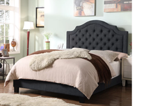 Julia Upholstered Panel Bed