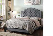 Julia Upholstered Panel Bed