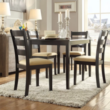 Oneill Ladder Back 5 Piece Dining Table set