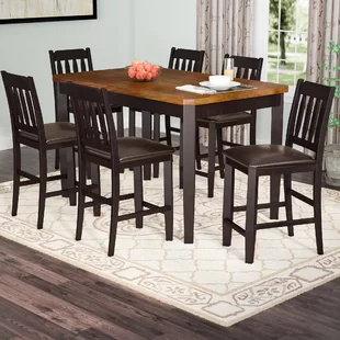 Chandlerville 7 Piece Dining Table set