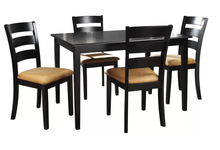 Oneill Ladder Back 5 Piece Dining Table set