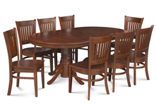 Lunde Traditional 9 Piece Dining Table set